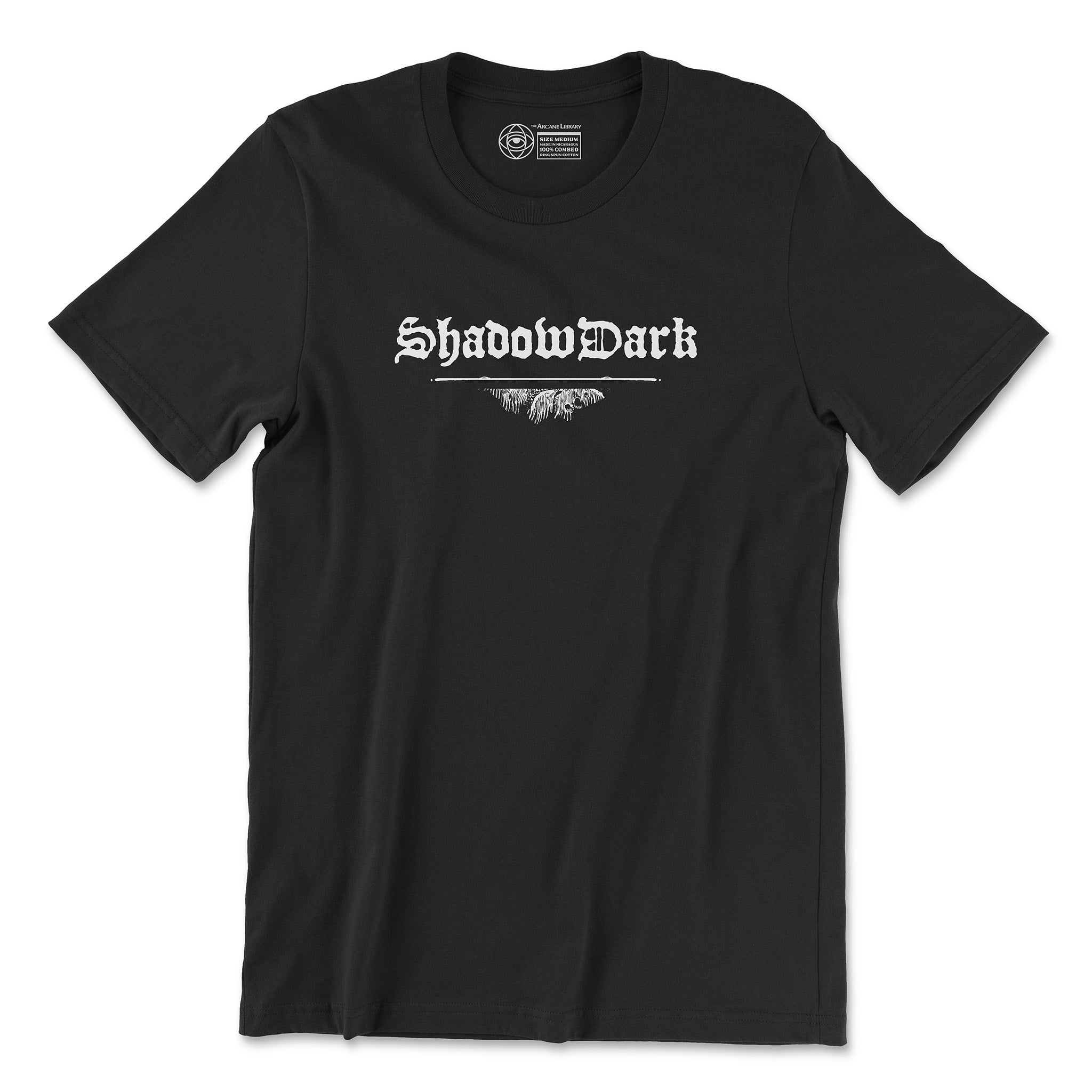 Shadowdark RPG Classic Logo T-Shirt - The Arcane Library